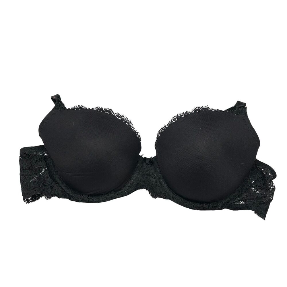Victoria’s Secret black lined Demi bra 34d